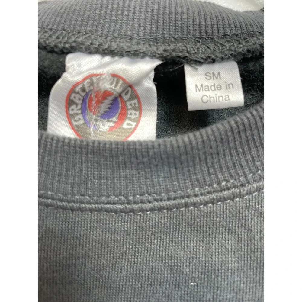 Grateful Dead Sz Small  Black Pullover Sweatshirt (X31)‎ NW/OTs